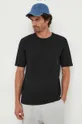 nero Sisley t-shirt in cotone