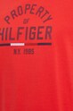 Tommy Hilfiger t-shirt MW0MW32641 czerwony