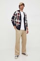 Bavlněné tričko Tommy Hilfiger MW0MW32584 bílá AW25