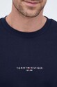 Бавовняна футболка Tommy Hilfiger MW0MW32584 темно-синій