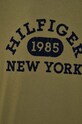 Бавовняна футболка Tommy Hilfiger MW0MW32593 зелений