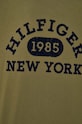 Tommy Hilfiger t-shirt bawełniany MW0MW32593 zielony
