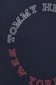 Βαμβακερό μπλουζάκι Tommy Hilfiger MW0MW32602 σκούρο μπλε