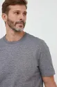 sivá Bavlnené tričko BOSS