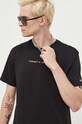 Tommy Jeans t-shirt bawełniany czarny DM0DM17728