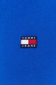 Βαμβακερό μπλουζάκι Tommy Jeans DM0DM17870 μπλε