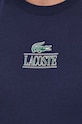 Lacoste pamut póló TH1147 sötétkék