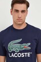 Lacoste t-shirt bawełniany granatowy TH1285