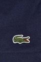 Bavlnené tričko Lacoste TH1285 tmavomodrá