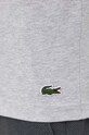 Βαμβακερό μπλουζάκι Lacoste TH1285 γκρί