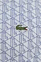 тёмно-синий Хлопковая футболка Lacoste