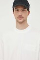 Lacoste t-shirt bawełniany biały TH2504