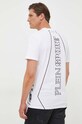 Odzież PLEIN SPORT t-shirt bawełniany FACC.MTK6425.SJY001N biały