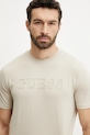 Guess t-shirt ALPHY beżowy Z2YI11.J1314