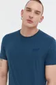 темно-синій Бавовняна футболка Superdry Чоловічий