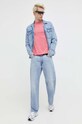 Superdry tricou din bumbac M1011245A.9VS roz AW23