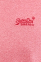 Памучна тениска Superdry M1011245A.9VS розов