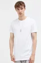 Bavlnené tričko Superdry biela
