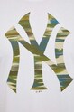 Хлопковая футболка 47 brand MLB New York Yankees BB017TEMECH589889WW белый