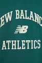 New Balance t-shirt bawełniany MT33551NWG zielony