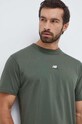 New Balance t-shirt bawełniany MT31504DON zielony