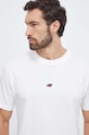 New Balance t-shirt in cotone MT31504SST beige