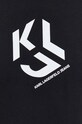 Памучна тениска Karl Lagerfeld Jeans 236D1704 черен