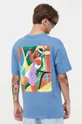 blu On Vacation t-shirt in cotone