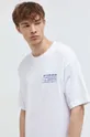 bianco On Vacation t-shirt in cotone