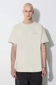 Taikan cotton t-shirt Taikan By Matt Gazzola "Smoke" S/S Tee TT0006.CRM beige