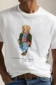 Бавовняна футболка Polo Ralph Lauren білий 710854497