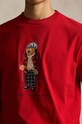 Одежда Хлопковая футболка Polo Ralph Lauren 710854497 красный