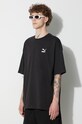 Puma t-shirt bawełniany BETTER CLASSICS Oversized Tee czarny 62131501