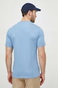 Одежда Хлопковая футболка Barbour MTS0331 голубой