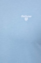 Хлопковая футболка Barbour MTS0331 голубой