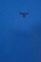 Бавовняна футболка Barbour MTS0331 блакитний