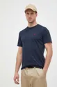 blu navy Barbour t-shirt in cotone Uomo
