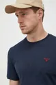 blu navy Barbour t-shirt in cotone