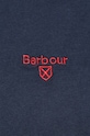 Βαμβακερό μπλουζάκι Barbour MTS0331 σκούρο μπλε