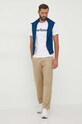 Хлопковая футболка Barbour MTS0531 белый AA00