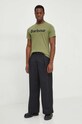 Barbour tricou din bumbac MTS0531 verde AA00
