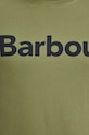 Бавовняна футболка Barbour MTS0531 зелений