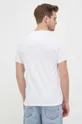 Bavlnené tričko Barbour biela