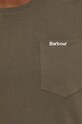 Bavlnené tričko Barbour MTS1114 zelená