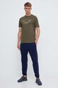 Reebok tricou din bumbac 100070986 verde AW23