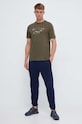 Бавовняна футболка Reebok 100070986 зелений AW23