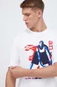 bianco Reebok Classic t-shirt in cotone Basketball