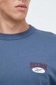Βαμβακερό μπλουζάκι Reebok Classic 100036857 μπλε