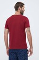 Odzież Tommy Hilfiger t-shirt lounge bawełniany UM0UM02916 bordowy