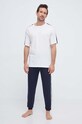 Хлопковая футболка Tommy Hilfiger UM0UM03005 бежевый AW23